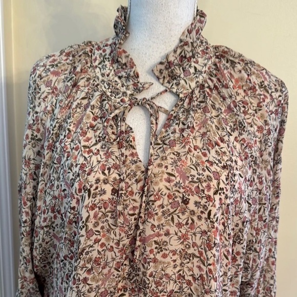 Floral Print Ruffle Dress - Picture 4 of 4